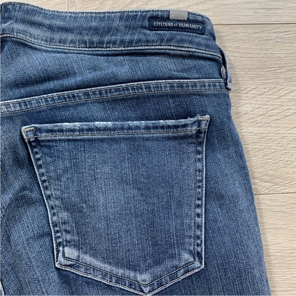 Citizens of Humanity The Racer Skinny Jeans in Distressed Gaze - Picture 5 of 12